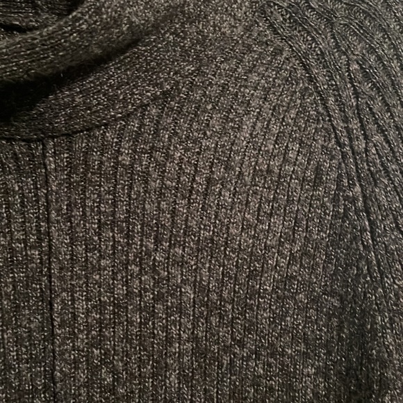 Cowl Neck Navy Pullover Sweater - Like New - Picture 3 of 4
